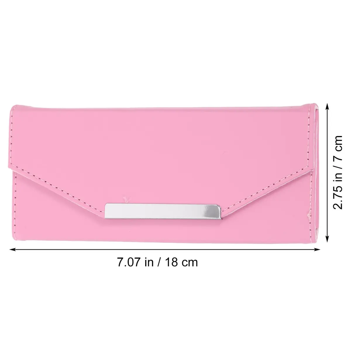 Beaupretty Lash Tweezer Case Pink | Portable Eyelash Extension Storage Bag for Travel & Home - view 2