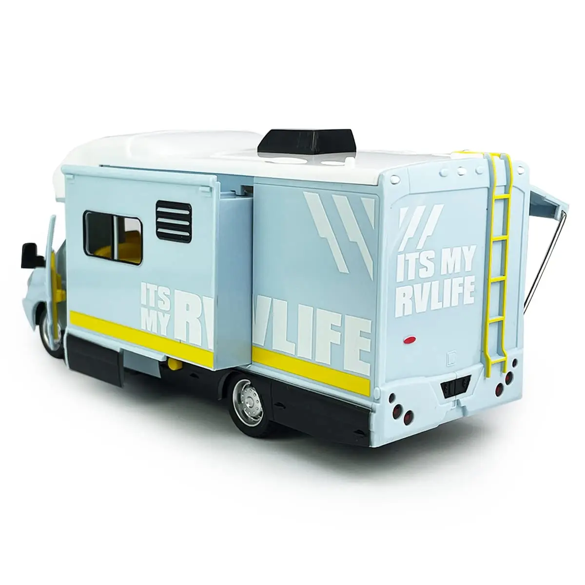 VIIGER Toy Camper RV Motorhome for Kids 8.3"L x 2.7"W x 3.6"H | Diecast Metal Play Vehicle - view 6