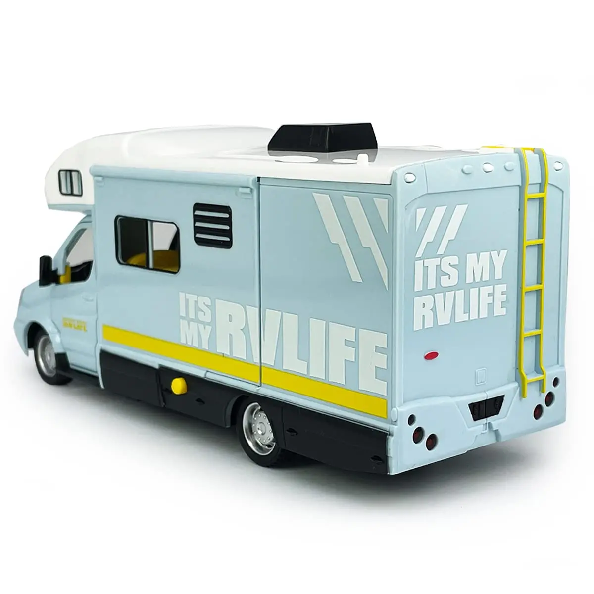 VIIGER Toy Camper RV Motorhome for Kids 8.3"L x 2.7"W x 3.6"H | Diecast Metal Play Vehicle - view 8