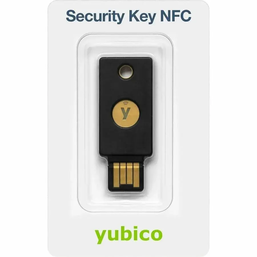 Yubico Security Key NFC USB-A & NFC Black | Multi-Factor Authentication Passkey - view 5