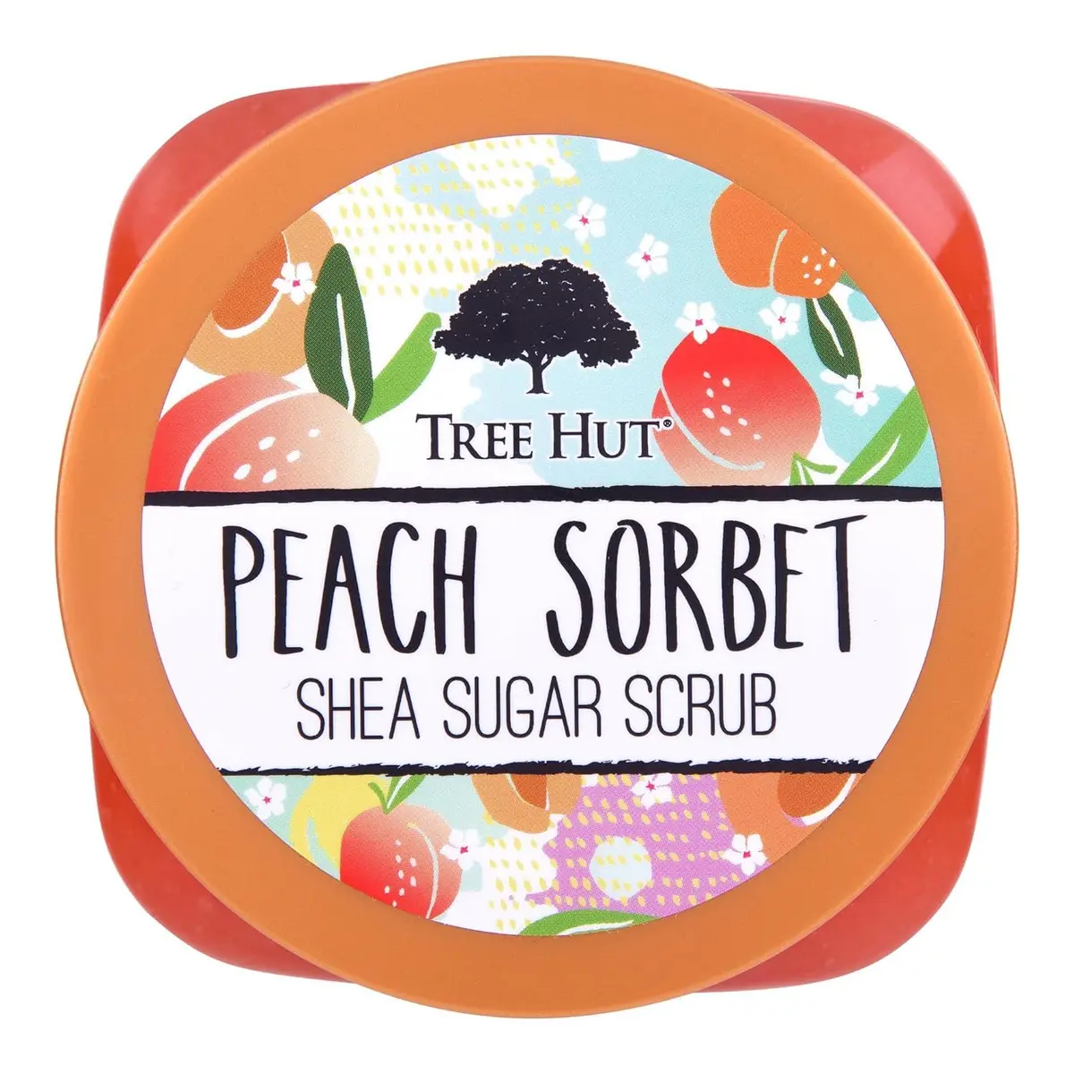 Tree Hut Shea Sugar Scrub, Peach Sorbet 18 oz | Exfoliating & Hydrating Body Scrub for All Skin Types - view 2