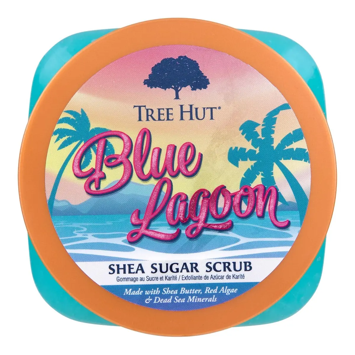 Tree Hut Shea Sugar Scrub, Blue Lagoon, 18 oz | Oceanic Benefits & Hydration - view 2