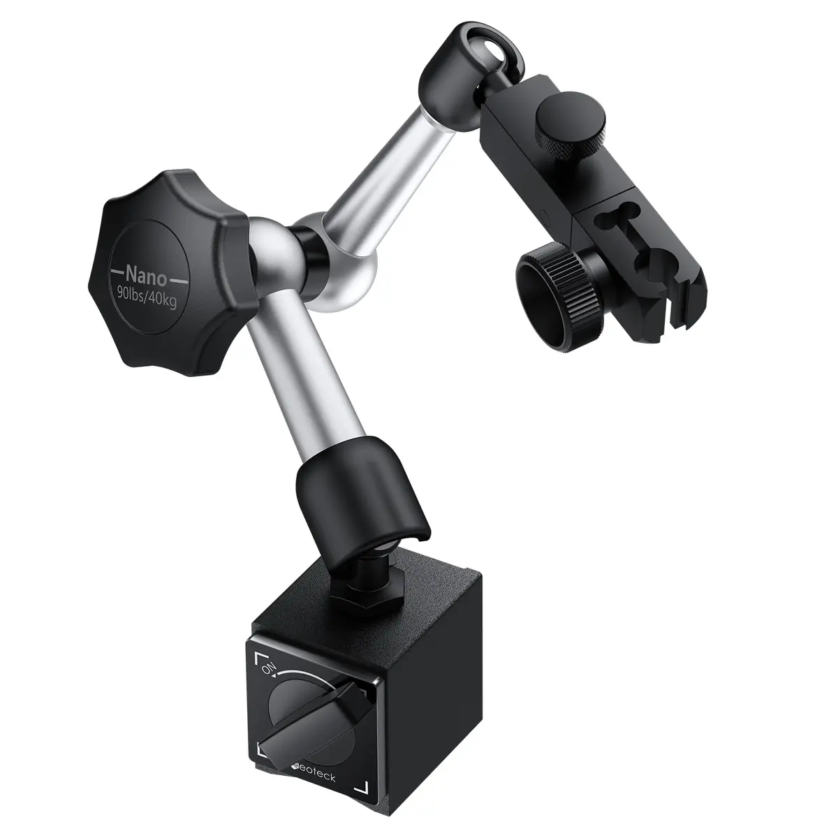 Neoteck Magnetic Base Stand for Test Indicators | 90lbs/40kg Tensile Force, Steel, Compact & Precise - view 8