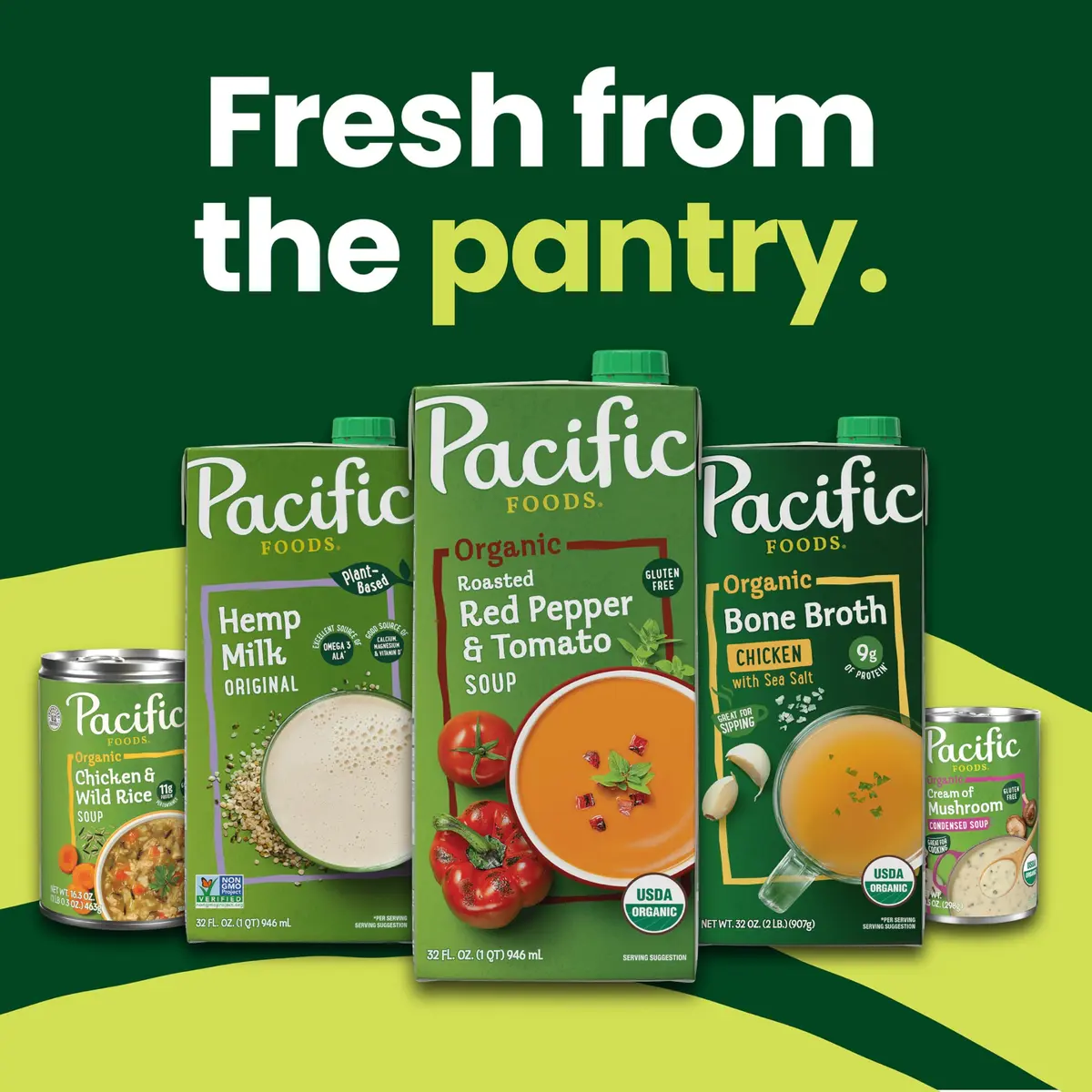 Pacific Foods Organic Mushroom Broth 32 Fl Oz (Pack of 2) | Vegan, Gluten-Free & Kosher - view 5