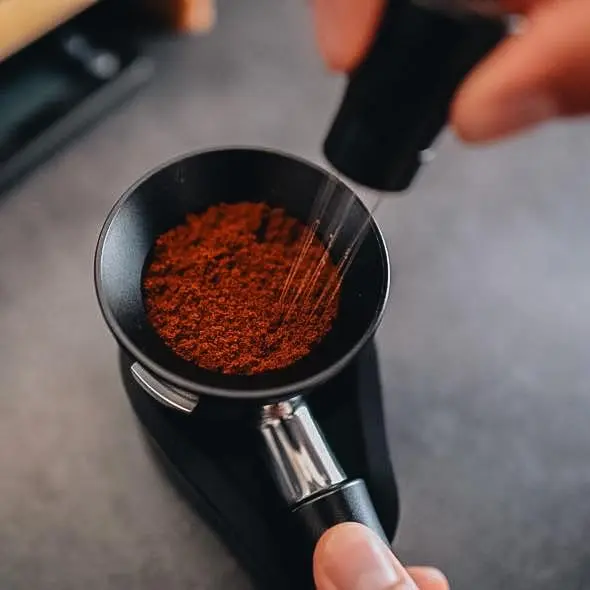 Normcore 54mm Magnetic Dosing Funnel V2 - Espresso Coffee Dosing Ring - 18mm Anodized Aluminum with 8 Neodymium Magnets Fits 54mm Breville Portafilter - view 5