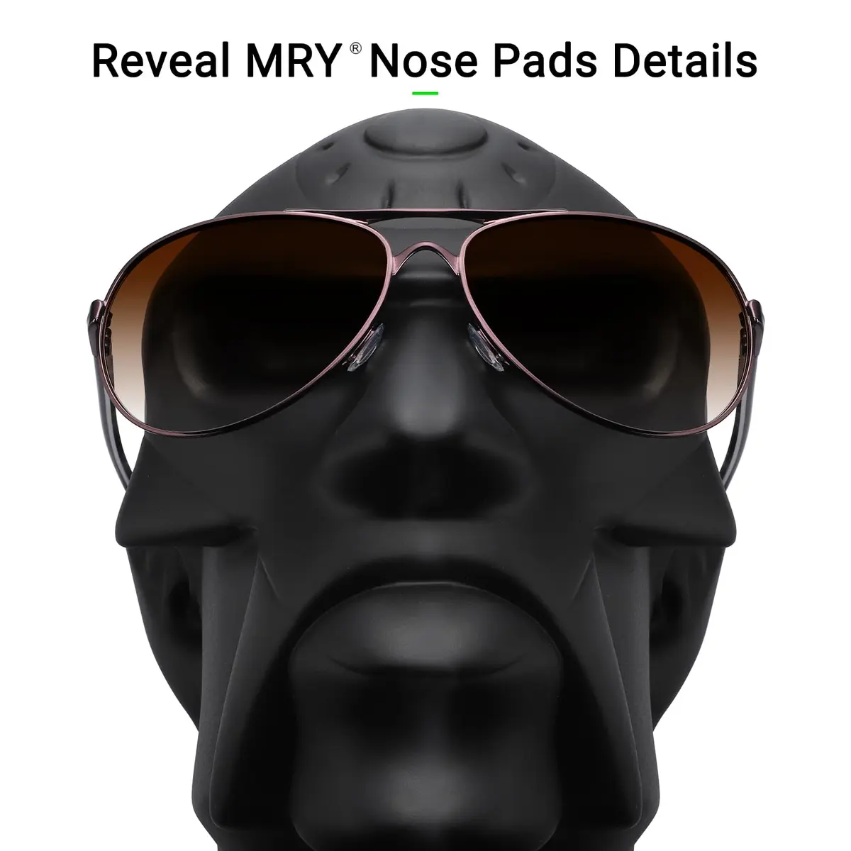 Mryok Replacement Nosepieces for Oakley Wingfold EVR EVS | Rubber Nosepads 4 Pairs - view 5