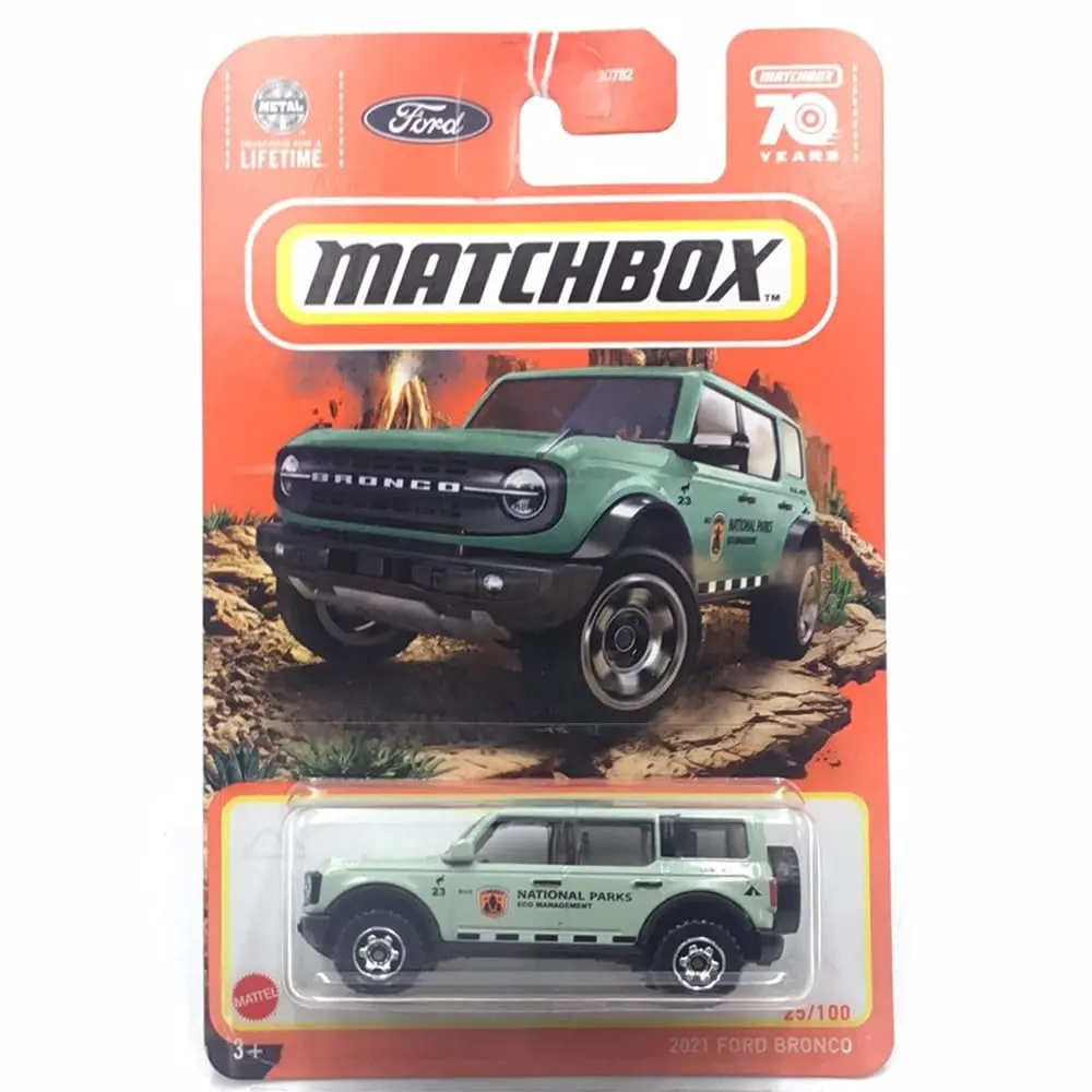 Matchbox 1:64 Scale Die-Cast Metal Ford Bronco (Mint Green) | Collectible Kids Toy - main product image