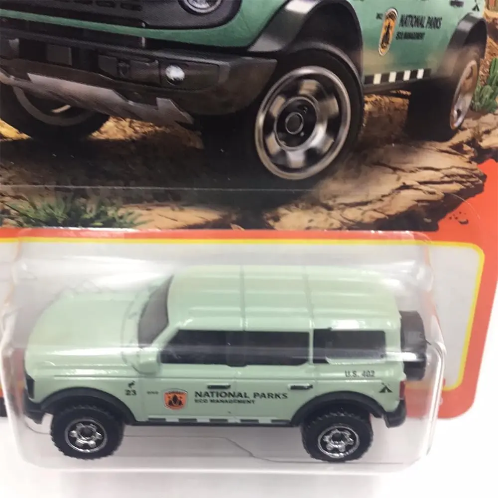 Matchbox 1:64 Scale Die-Cast Metal Ford Bronco (Mint Green) | Collectible Kids Toy - view 2