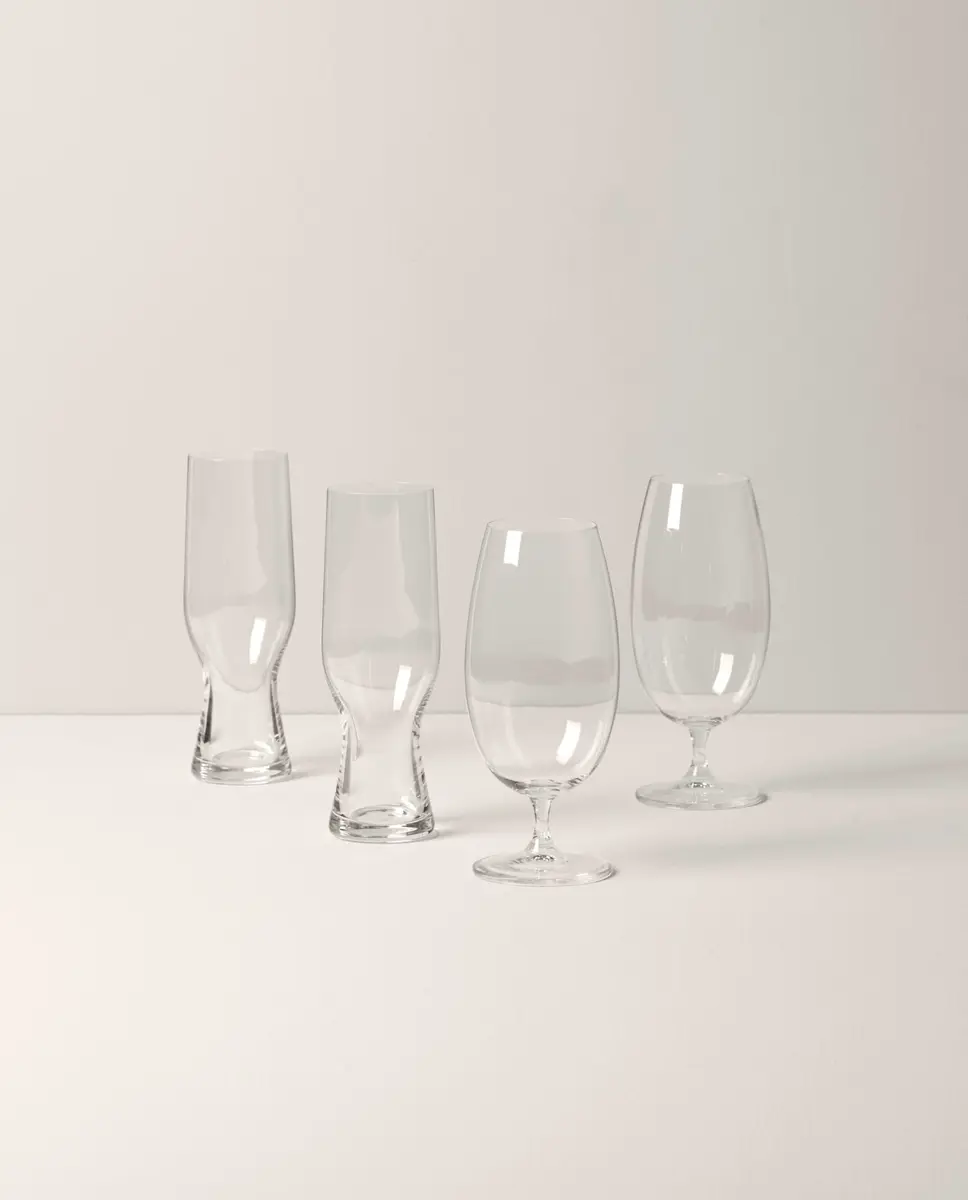 Lenox Tuscany Classics Assorted Beer Glass Set of 4 | Elegant & Durable Glassware for Home & Entertaining - view 3
