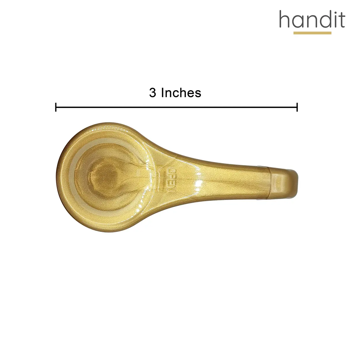 HANDIT Gold Coffee Syrup Pumps 750ml (25.4oz) 6-Pack | Fits Torani, DaVinci Plastic Bottles | Dispenses 8cc Per Pump - view 8