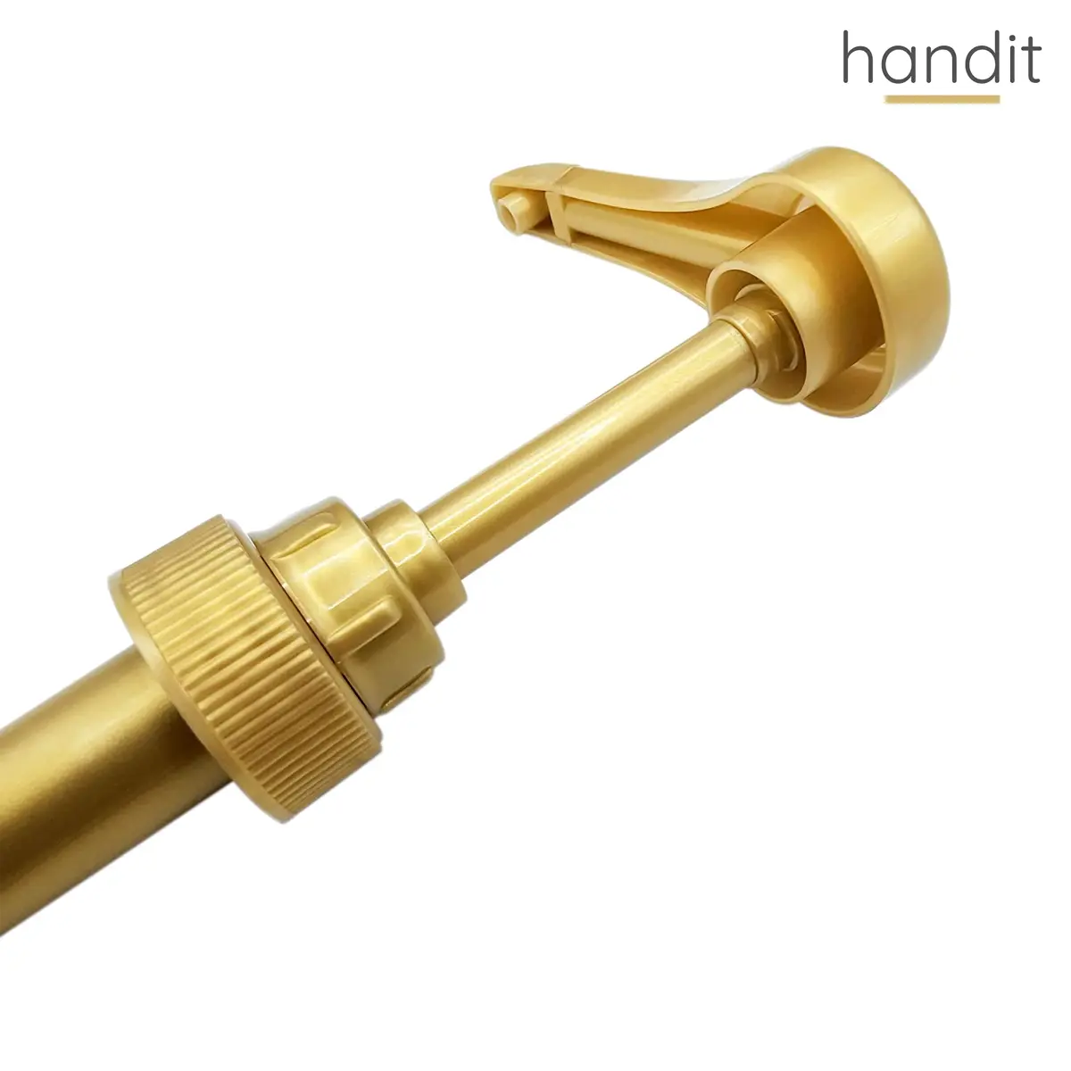 HANDIT Gold Coffee Syrup Pumps for Torani & Davinci Bottles | 8cc (0.25 oz) Dispense | 4-Pack - view 3