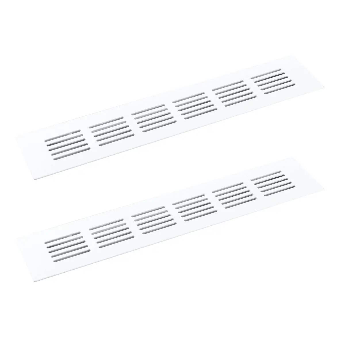 Geesatis Air Vent Covers, 2Pack White, Fits 8.6'' x 1.3" Duct Openings | Rust-Proof Aluminum - main product image