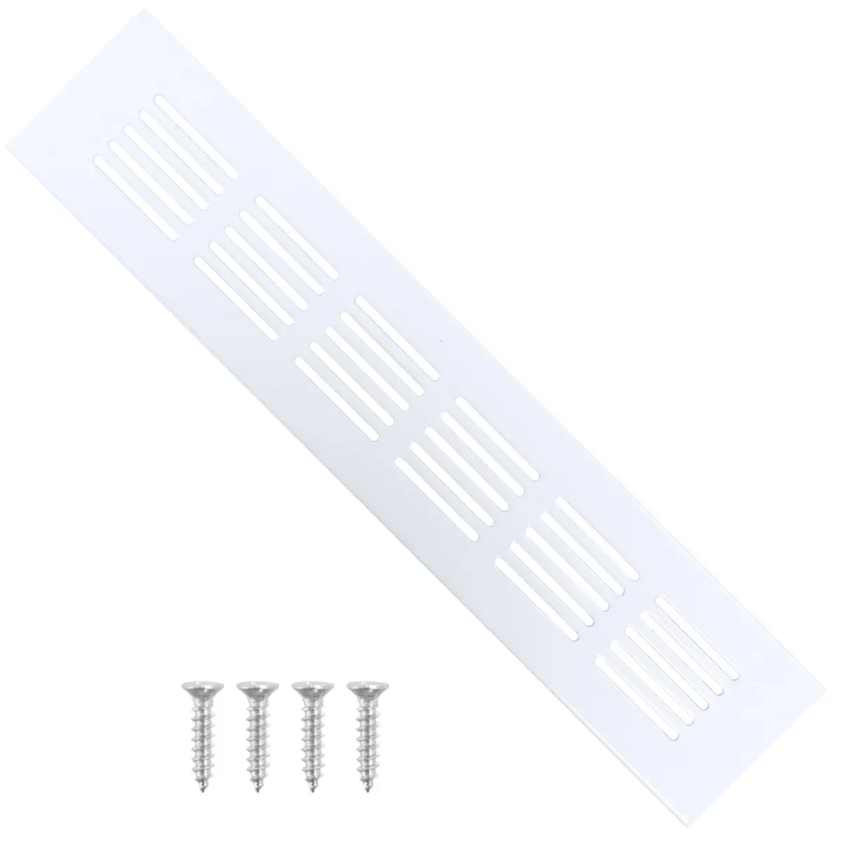Geesatis Air Vent Covers, 2Pack White, Fits 8.6'' x 1.3" Duct Openings | Rust-Proof Aluminum - view 3