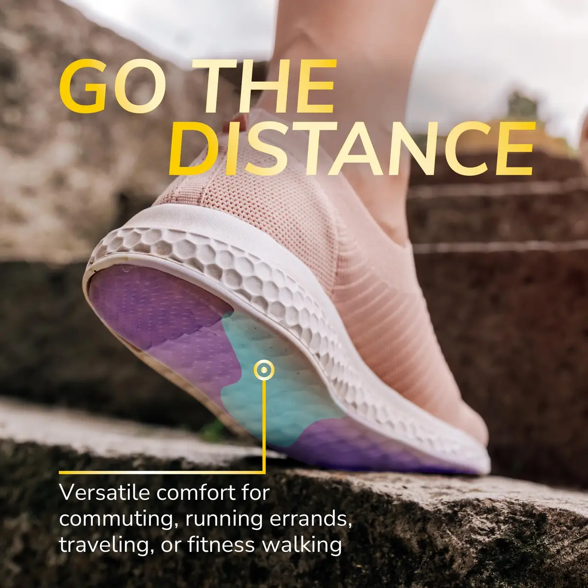 Dr. Scholl's Walk Longer Shoe Insoles for Women | All-Day Support, 1 Pair | Supports Feet & Legs - view 6