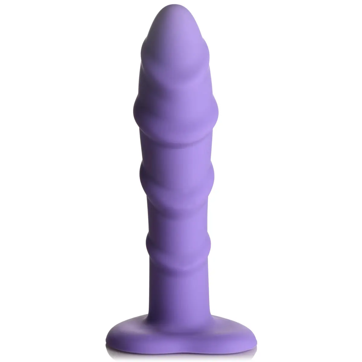 CURVE TOYS Simply Sweet Swirl Silicone Dildo 17.78cm (7in) | Ribbed for Enhanced Pleasure - main product image