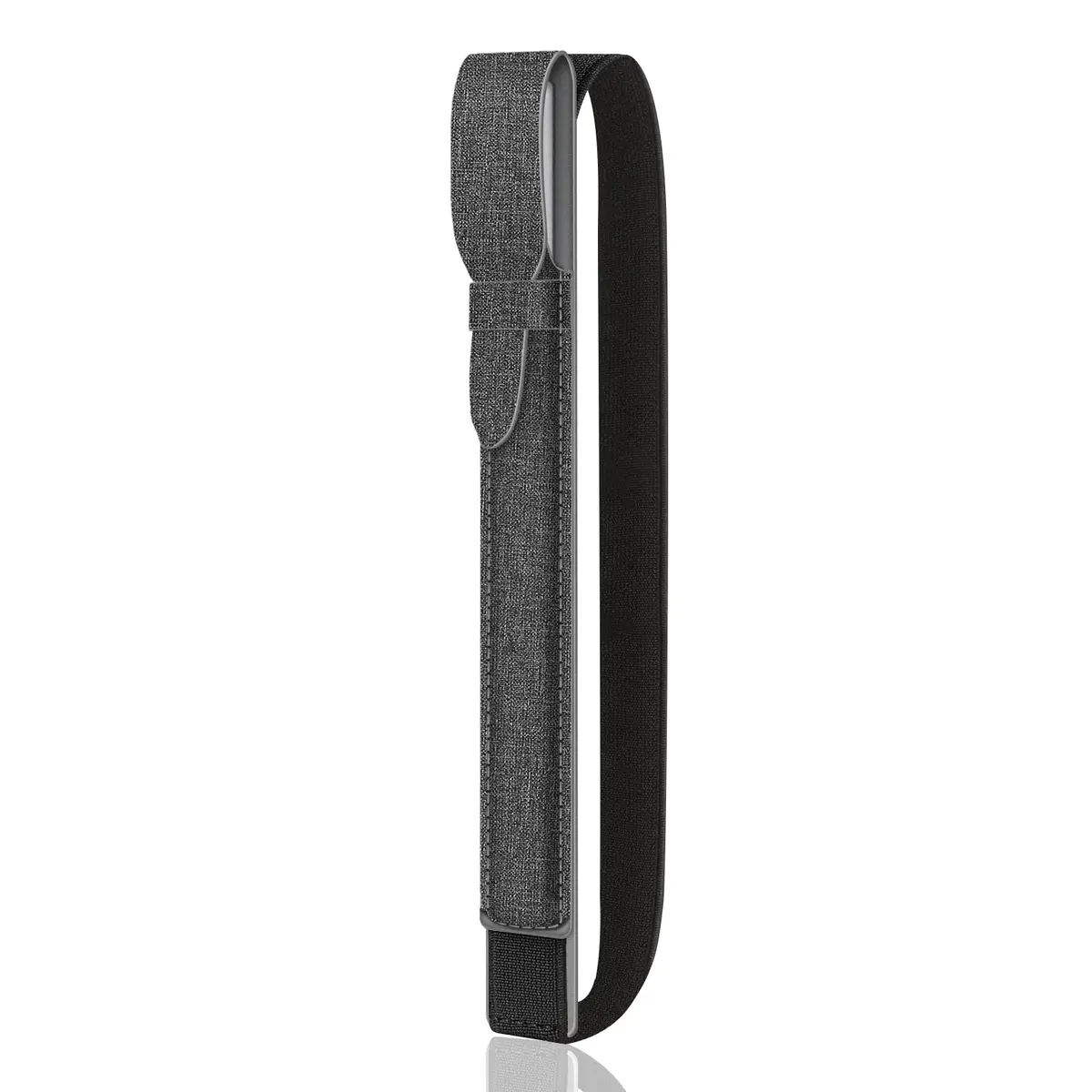 Fintie Grey PU Leather Pencil Holder for reMarkable 2/BOOX/Scribe Pen | Stylus Pouch with Elastic Band Strap - main product image