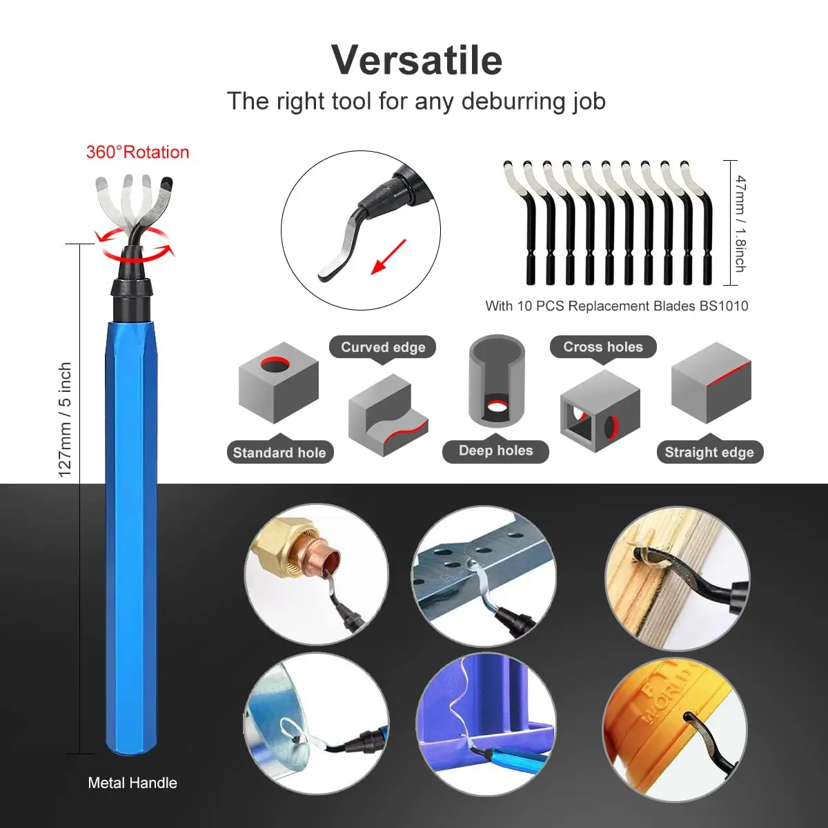 Mintion 82PCS 3D Printer Tool Kit with Case for Print Removal, Cleaning & Repair | 3D Printer Accessories - view 4