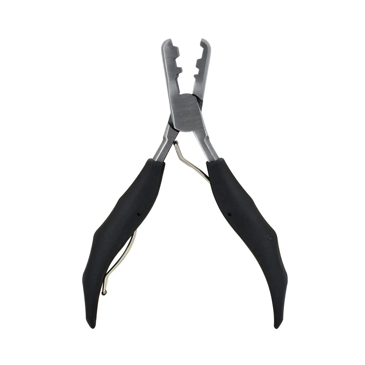 coloryoung Fusion Bond Crusher Tool for Keratin Hair Extensions 14cm | Flat Tip Pre-Bonded Hair Extension Pliers - main product image