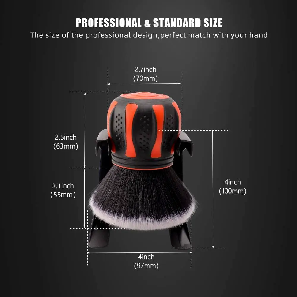 SPTA Ultra Soft Detailing Brush XL | Car Interior & Exterior Cleaning Tool - view 2