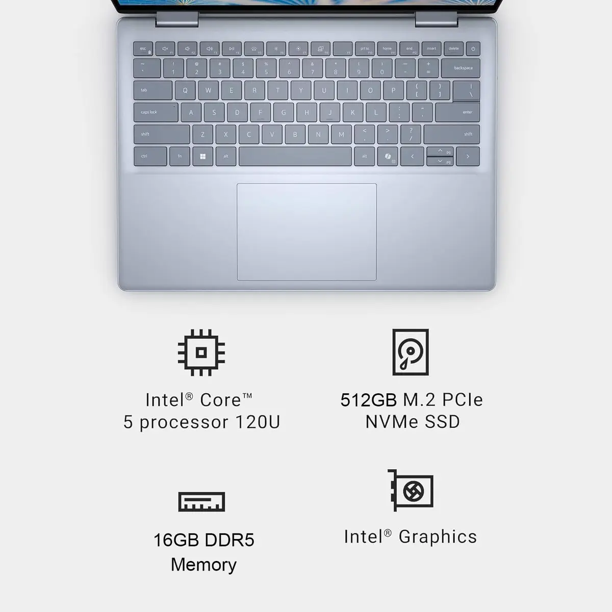 Dell Inspiron 14 7440 2-in-1 Laptop Core 5 120U | 16GB DDR5, 512GB SSD, Touch - view 4