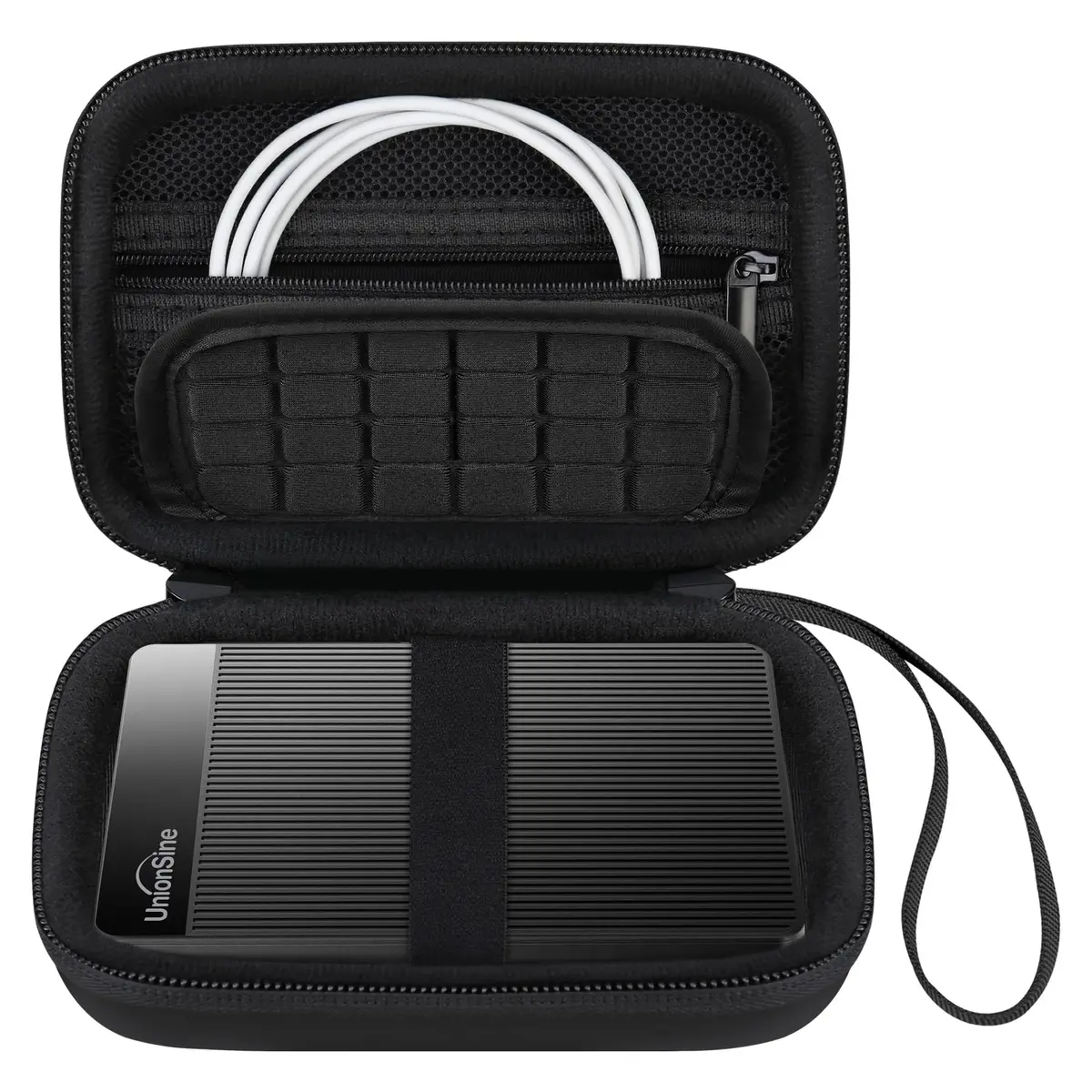 Canboc Hard Case for UnionSine Ultra Slim Portable External Hard Drive HDD | Durable PU & EVA Shell, Shockproof, Compact & Lightweight - main product image