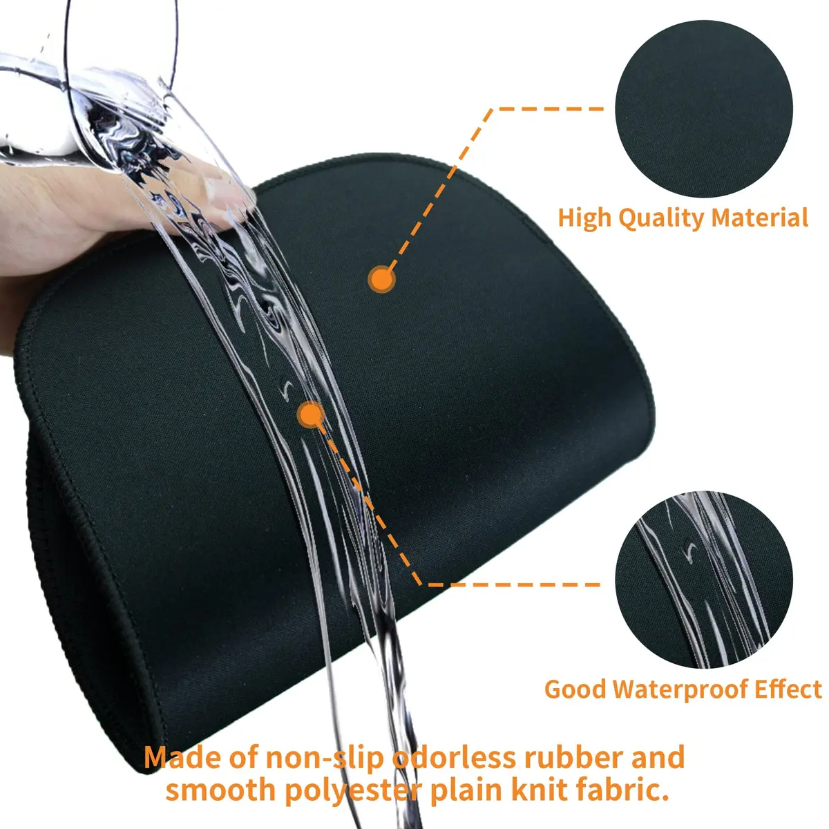Owowong Sliding Mat for Kitchenaid Mixer 14.57" x 10" | Waterproof Neoprene & Rubber - view 7