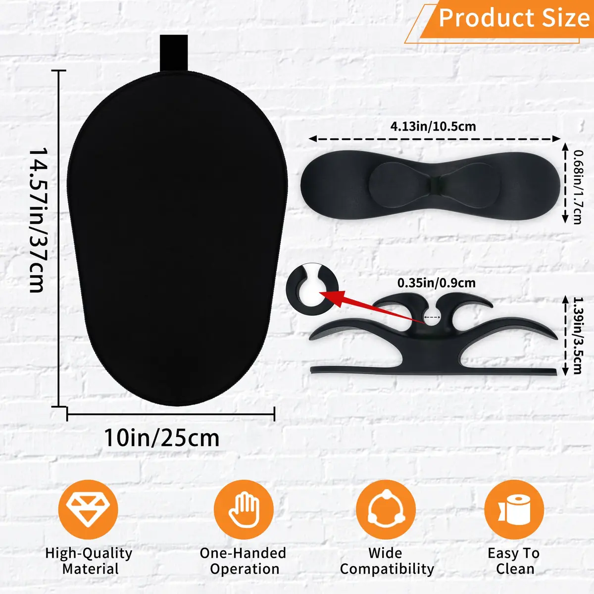 Owowong Sliding Mat for Kitchenaid Mixer 14.57" x 10" | Protects & Moves Heavy Appliances - view 5