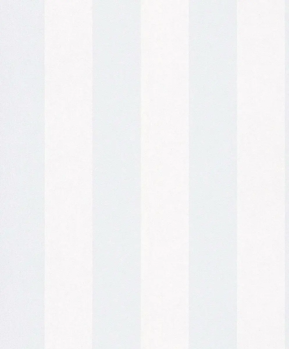 WALLCOVER Non-Woven Wallpaper Blue Stripes 10.05 x 0.53 m | Modern Block Stripe Design - view 3