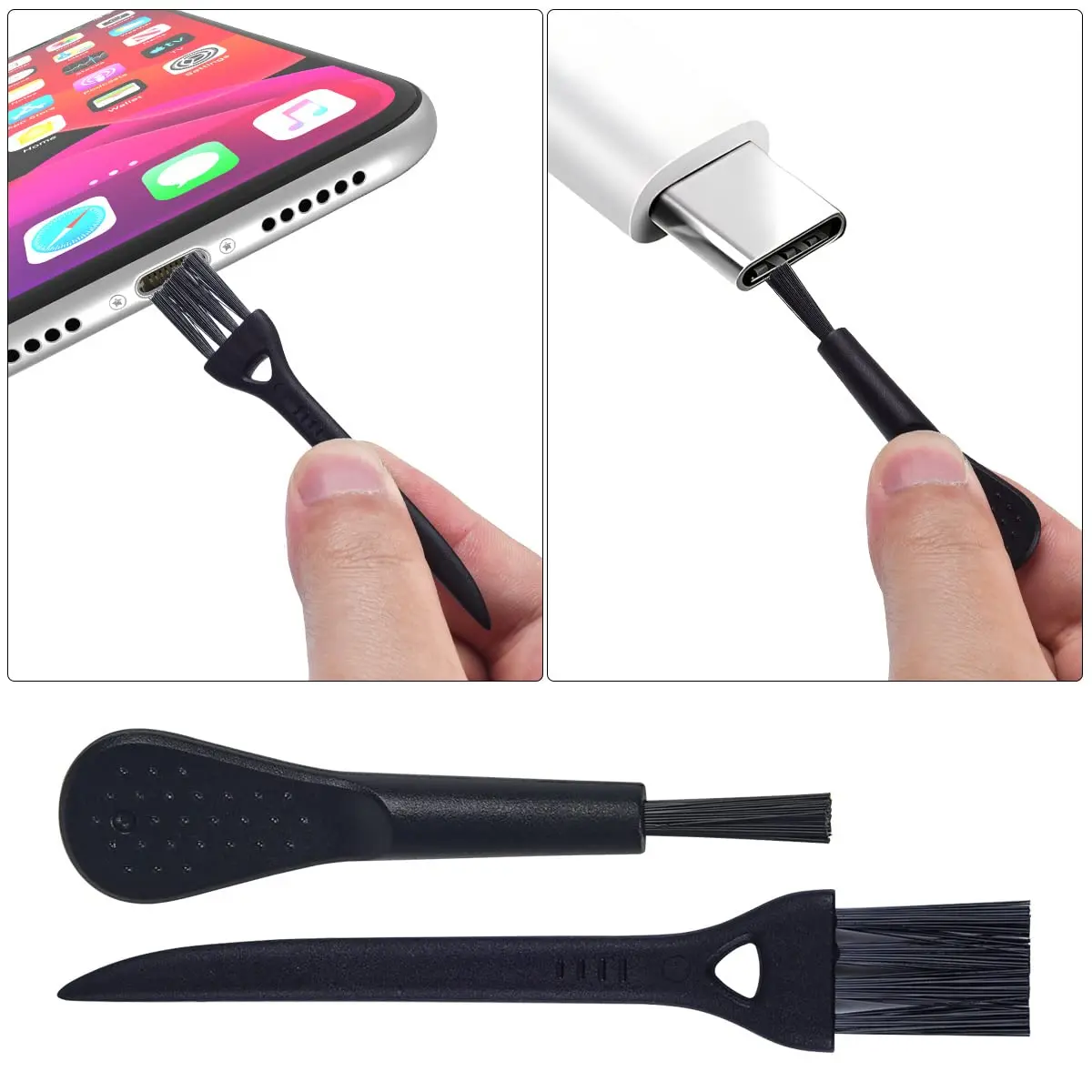 iKammo USB C Dust Caps 20 Pcs | Silicone Type C Port Protector for Android, MacBook, Pixel - view 7