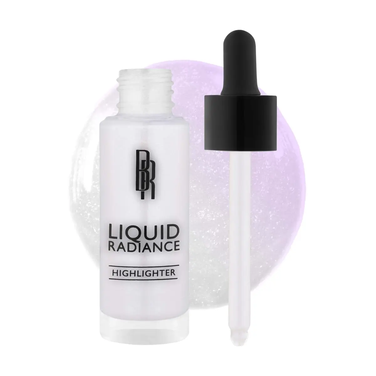 Black Radiance Liquid Radiance Highlighter Moonlit Glow 2 Fl Oz (60 ml) | Holographic Glow for Melanin Complexions - main product image