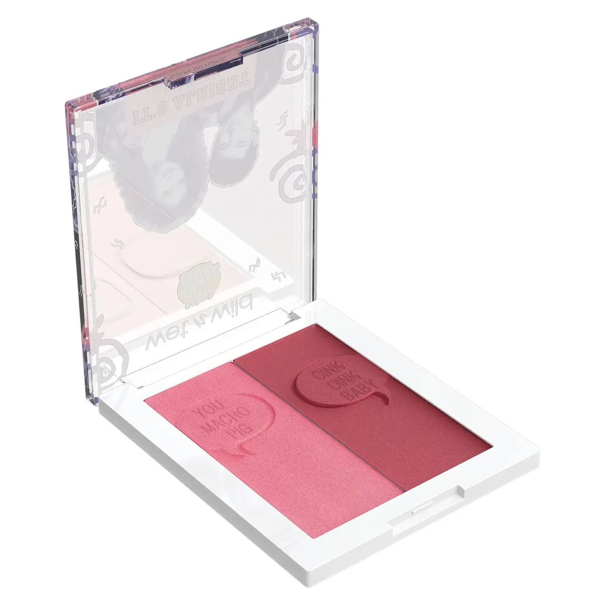 wet n wild Saved By The Bell Highlighter + Illuminator Duo | Glow Face Powder for Radiance (1 Count Pack of 2) - view 3