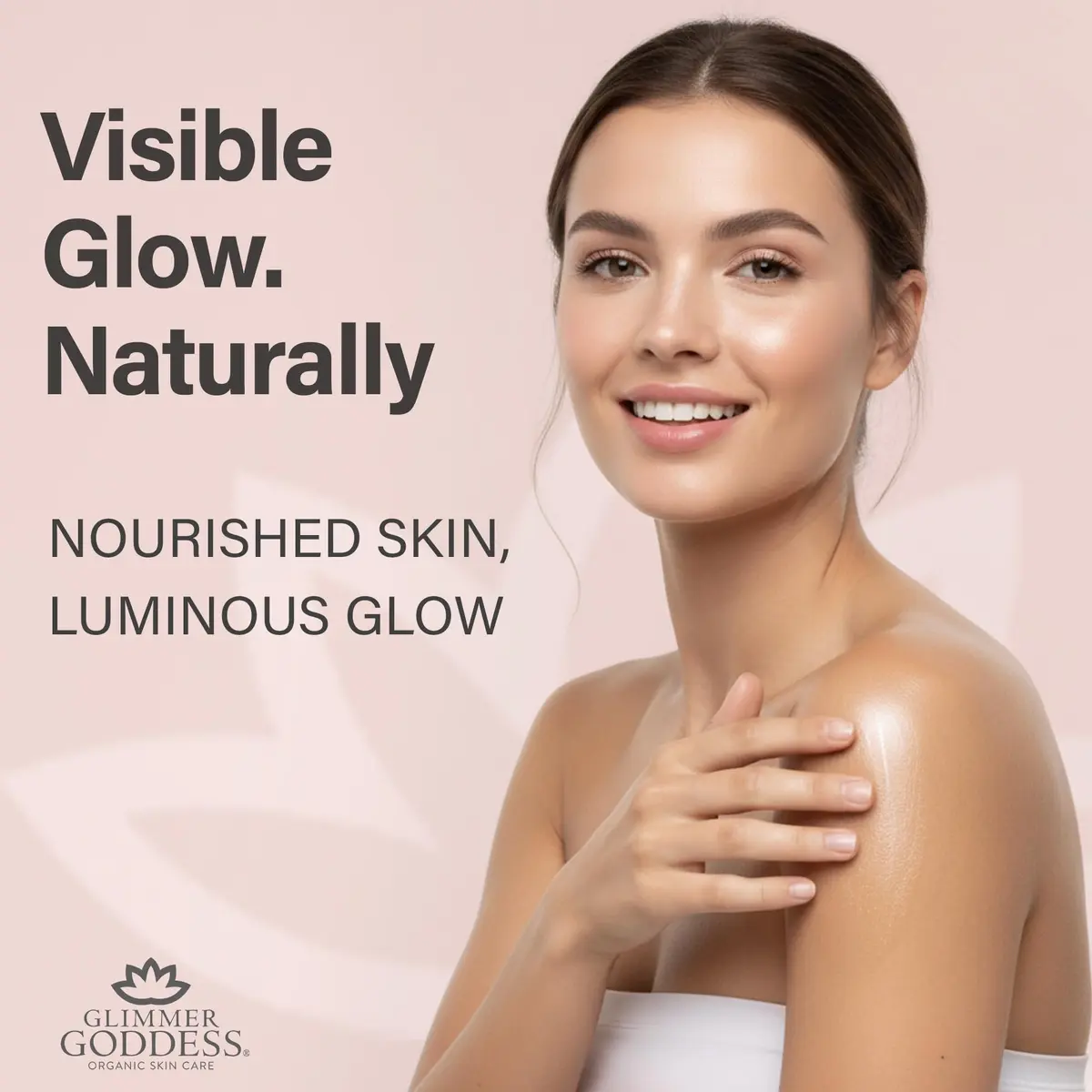 GLIMMER GODDESS Body Shimmer Butter for Glowing Skin, Gold Sexy, 2oz | Customizable luminous glow, deep moisture, buildable shimmer, all skin types - view 3