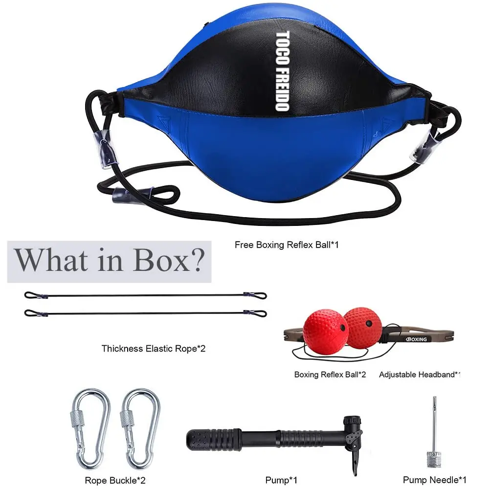 TOCO FREIDO MMA Punching Reflex Ball & Double End Ball Set | 4in (10.16cm) Diameter - view 7
