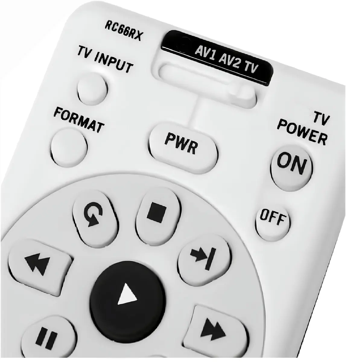 BUCK TAPE AS TOUGH AS A BUCK DirecTV RC66RX IR/RF Universal Remote Control | Programmable, Extended Range, Ergonomic Design - view 3