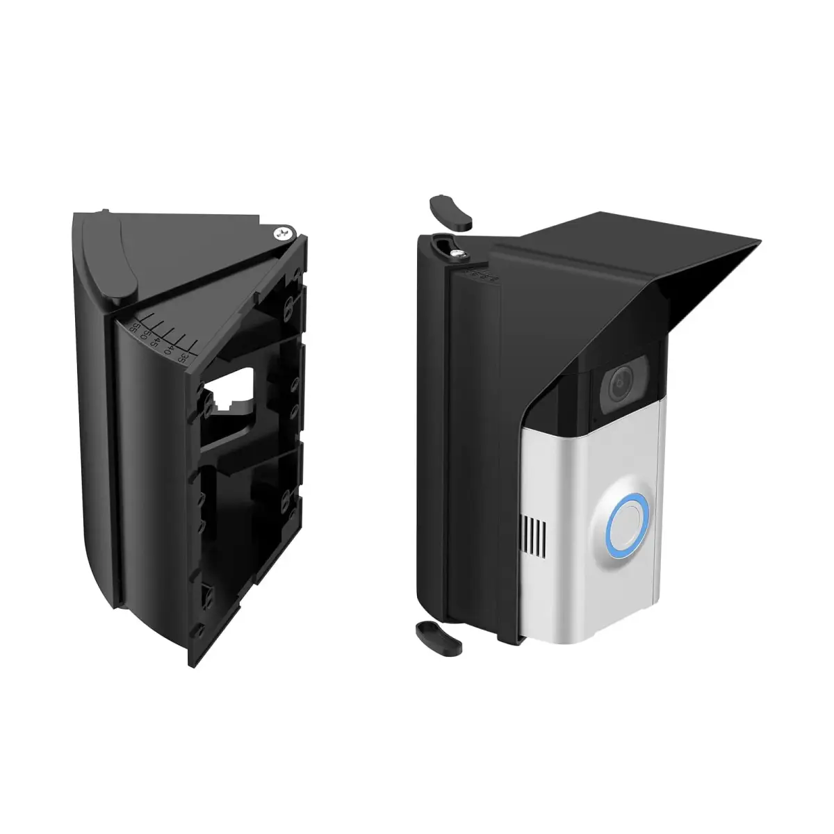 OLAIKE Adjustable Video Doorbell Angle Mount 30-60 Degree | For Ring, Blink, Nest Doorbells - main product image