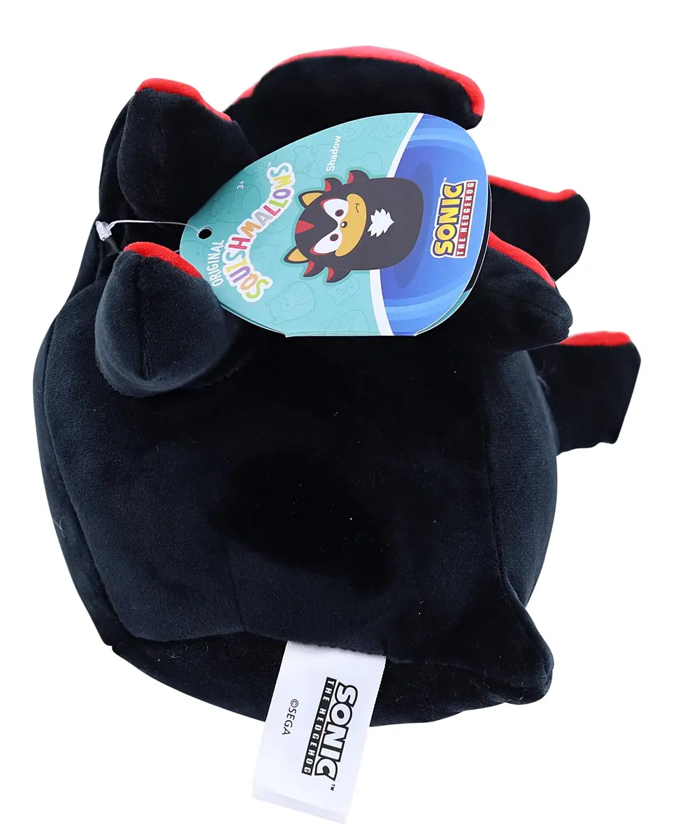 Squishmallows Sonic Shadow Plush Toy 7" | Soft & Cuddly Sonic The Hedgehog Companion - view 2