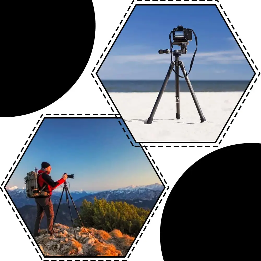 LELEVTXP Camera Tripod Quick Release Plate 35mm x 35mm | Universal Adapter for Connect Camera to Tripod - view 7