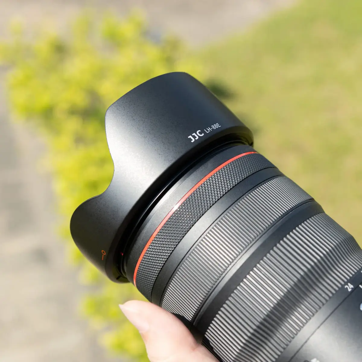 JJC Lens Hood for Canon RF 24-70mm f/2.8L IS USM & RF 24-105mm F2.8 L IS USM Z Lens | Replaces EW-88E - view 8