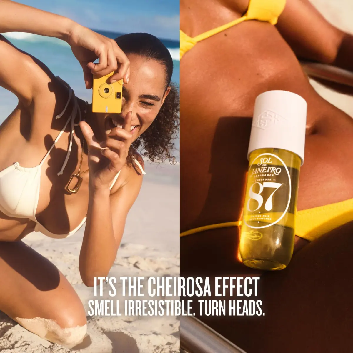 Sol de Janeiro Cheirosa 87 Rio Radiance Hair and Body Fragrance Mist Travel Size 90mL (3.0 fl oz) | Coconut Milk & Solar Tuberose Scent - view 5