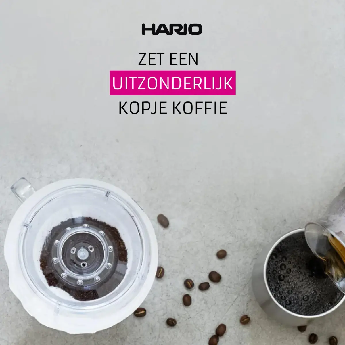 Hario V60 Ceramic Coffee Dripper Red 600ml (1-4 Cups) | Expert Pour-Over Coffee Brewer - view 7