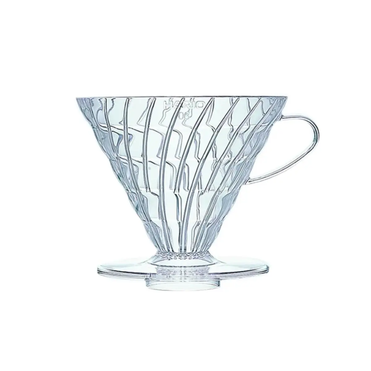 HARIO V60 Plastic Coffee Dripper Size 03 | Cone Pour-Over Brew for 1-6 Cups - main product image