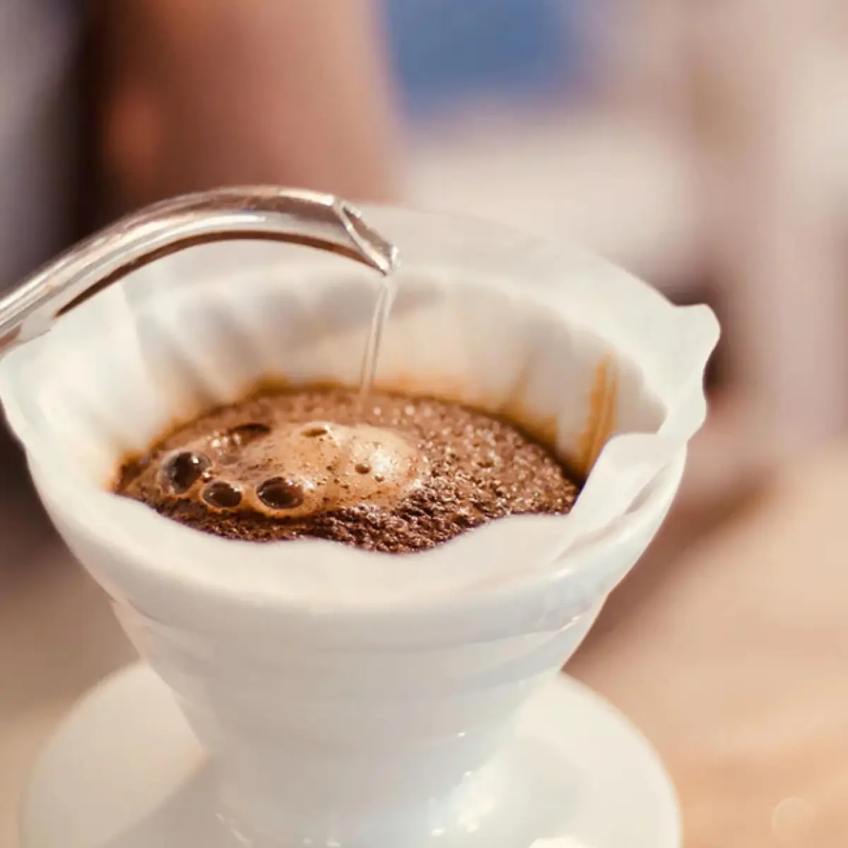 HARIO V60 Plastic Coffee Dripper Size 03 | Cone Pour-Over Brew for 1-6 Cups - view 6