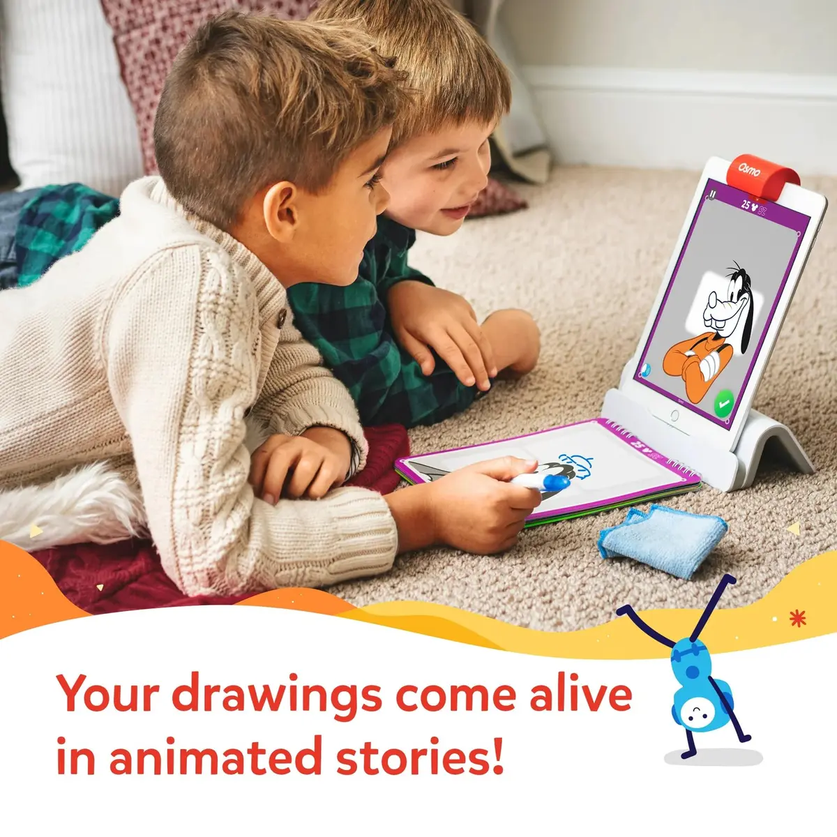 Osmo Super Studio Disney Mickey Mouse & Friends Starter Kit | Learn Disney Drawings & 100+ Cartoon Drawings - view 4