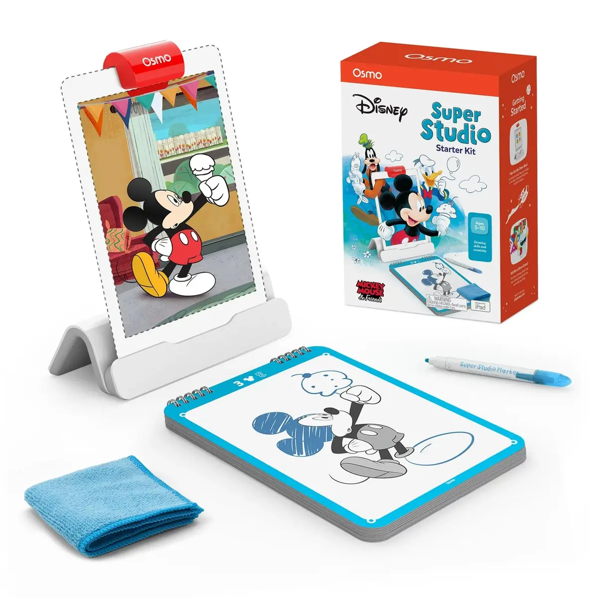 Osmo Super Studio Disney Mickey Mouse & Friends Starter Kit | Learn Disney Drawings & 100+ Cartoon Drawings - main product image