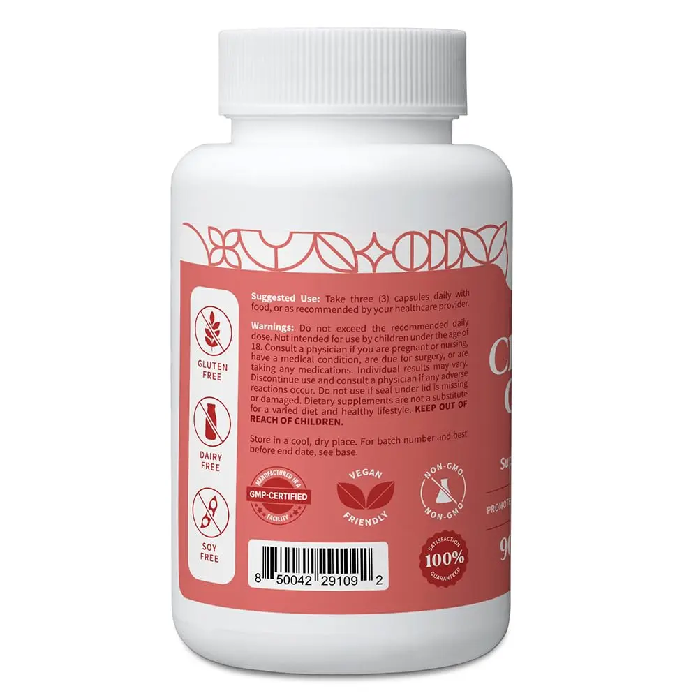 Pattern Wellness Cholesterol Complex Supplement – 90 Vegan Capsules | Supports Heart Health & Wellness - view 7