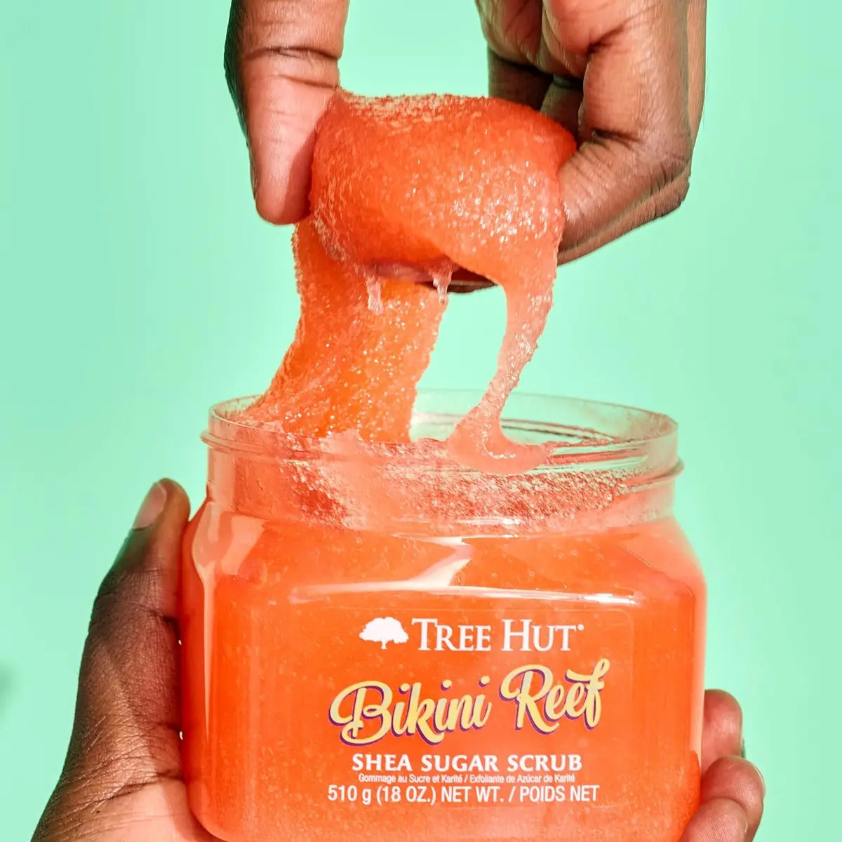Tree Hut Shea Sugar Scrub, Bikini Reef, 18 oz | Moisturizing & Exfoliating Body Treatment - view 6