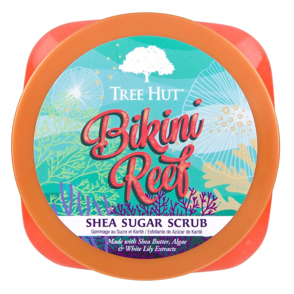 Tree Hut Shea Sugar Scrub, Bikini Reef, 18 oz | Moisturizing & Exfoliating Body Treatment - view 2