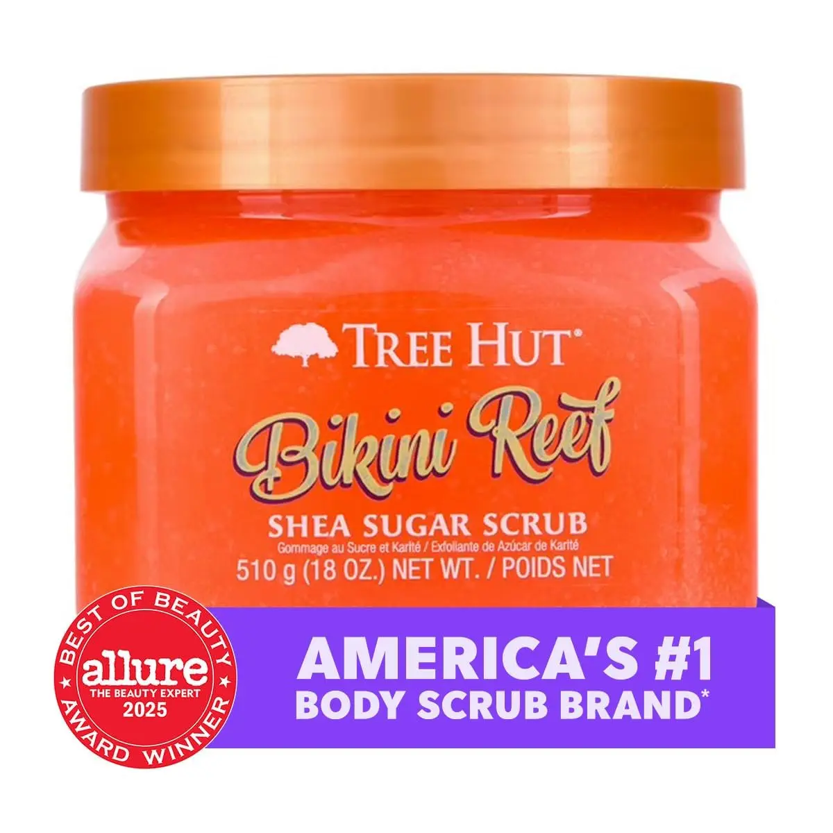 Tree Hut Shea Sugar Scrub, Bikini Reef, 18 oz | Moisturizing & Exfoliating Body Treatment - view 3