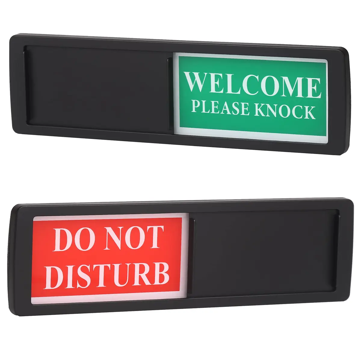 Shadeking Do Not Disturb Welcome Please Knock Sign | Privacy Room Indicator (70-120 chars) - main product image