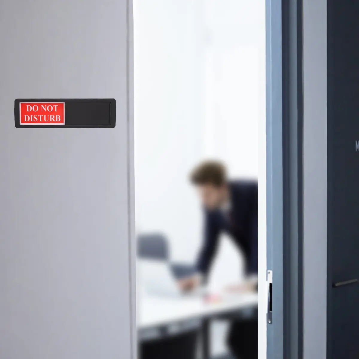Shadeking Do Not Disturb Welcome Please Knock Sign | Privacy Room Indicator (70-120 chars) - view 6